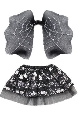 SET HALLOWEEN GONNA+ALI BAMBINA